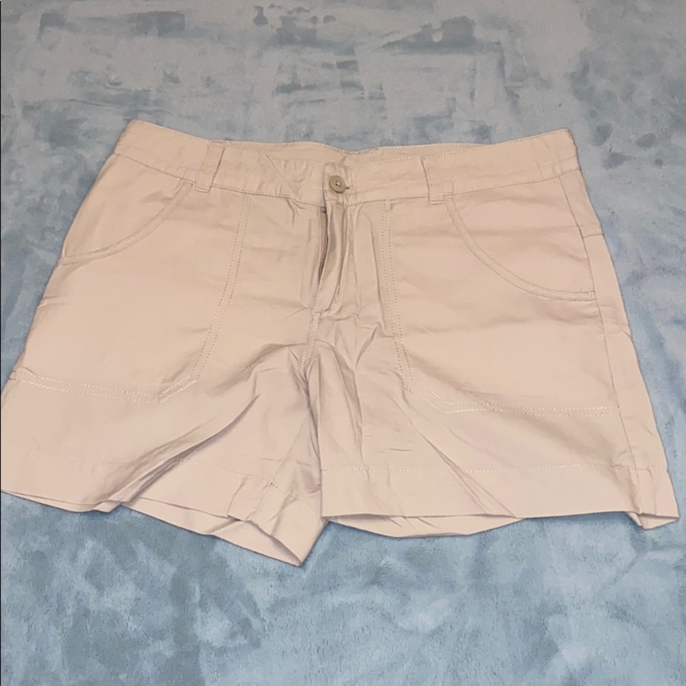 YOUTH GIRLS columbia khaki/hiking shorts